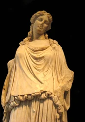 Eirene, die Friedensgöttin, römische Kopie eines griechischen Originals, 1. Hälfte des 1. Jahrhunderts n. Chr.