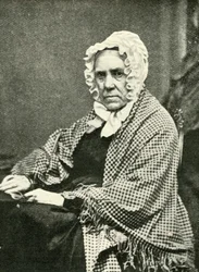 Elizabeth Hyslop Burns, Tochter des Dichters, um 1860er Jahre