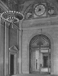 Ende der Haupteingangshalle, Standard Oil Building, New York City, 1924