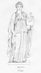 Erato, um 1850