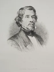 Eugène Delacroix, 1800er Jahre