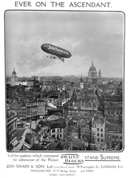 Immer auf dem Vormarsch - John Swain & Son, Ltd. Werbung, 1909