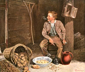 Jeder Zoll ein Mann, um 1900