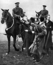 Ehemalige Soldaten und der König, Überprüfung von 20.000 Silver Badge Männern im Hyde Park, London, 1935