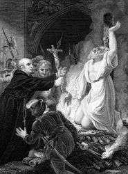 Hinrichtung von Thomas Cranmer, Erzbischof von Canterbury, Oxford