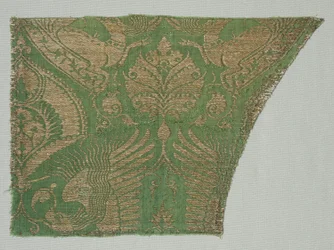 Exotische Goldmuster-Seide, 1360-1400