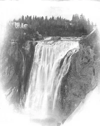 Wasserfälle von Montmorency, Quebec, Kanada, ca. 1900