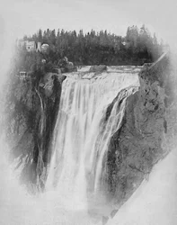 Wasserfälle von Montmorency, Quebec, um 1897
