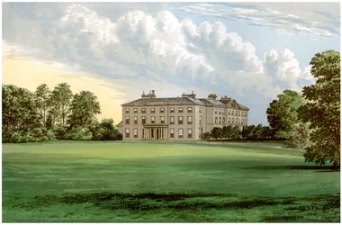 Farnham Lodge, County Cavan, Irland, Heimat von Lord Farnham, ca. 1880