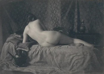 [Weiblicher Rückenakt], 1870er Jahre.