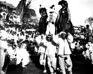 Festival in Korea, 1900