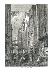 Field Lane um 1840