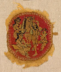 Fünf runde Segmenta, 650 - 750