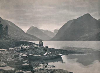 Fjaerlandsfjord, 1914