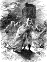 Flucht von Matilda aus Oxford, 1142