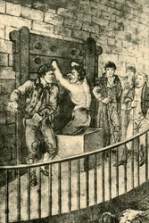 Auspeitschung am Old Bailey, 1809, 1925