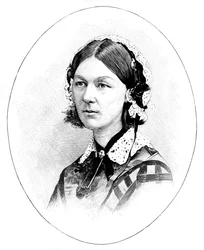 Florence Nightingale 1820-1910, britische Krankenschwester