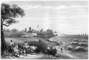 Fort George, Madras, Indien, um 1860