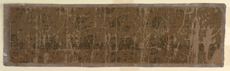 Fragment eines buddhistischen Gewands kesa, Momoyama- oder Edo-Periode, spätes 16.-17. Jahrhundert