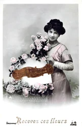 Französische Postkarte, um 1900