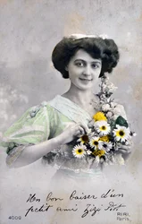 Französische Postkarte