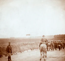 Französische Soldaten, um 1914-1918