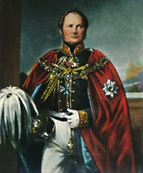 Friedrich Wilhelm IV. - Gemälde von Fr. Krüger