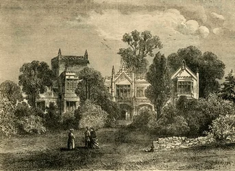 Frognal Priory, um 1876