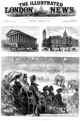 Titelseite der Illustrated London News, 1887