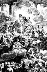 Frontispiz der Denis Diderot Enzyklopädie, Paris, 1751-80