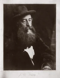 G F Watts mit Hut