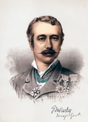 Garnet Joseph Wolseley, Viscount Wolseley, irisch-britischer Soldat, um 1880