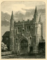 Tor der St. Johns Abtei, 1898