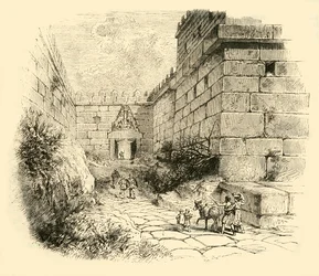 Löwentor von Mykene, 1890