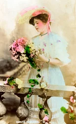 Gaynor Rowlands 1883-1906, englische Schauspielerin, frühes 20. Jahrhundert