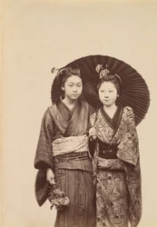 [Geisha Mädchen], ca. 1880