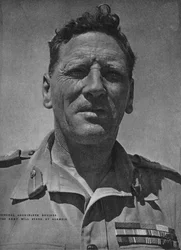 General Auchinleck entschied, dass die Armee bei Alamein stehen wird, 1942-1944