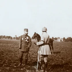 General Henri Gouraud, Chalons, Marne, Nordfrankreich, um 1914-1918