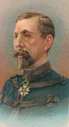 General Pierre Auguste Roques 1856-1920, französischer General und Schöpfer der französischen Luftwaffe, 1917