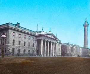 General Post Office und Nelsons Säule, ca. 1910