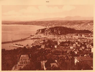 Gesamtansicht von Nizza, 1930
