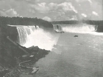 Gesamtansicht der Niagarafälle, 1895