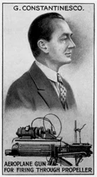 George Constantinescu, rumänischer Wissenschaftler, Ingenieur und Erfinder, ca. 1924