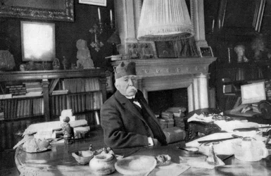 Georges Clemenceau, französischer Staatsmann, 1925
