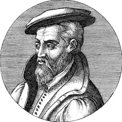 Georgius Agricola 1494-1555, deutscher Arzt, Mineraloge und Metallurg, um 1890