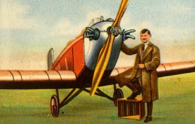 Deutscher Flieger Friedrich Karl von Koenig-Warthausen, 1932