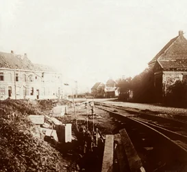 Deutsche Kanonen, Roeselare, Flandern, Belgien, ca. 1914-1918