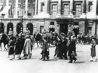 Deutsche Truppen im besetzten Paris, Juni 1940