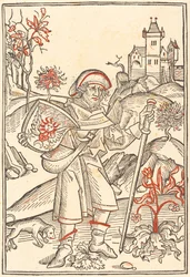 Gerson als Pilger, 1489