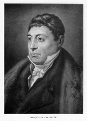 Gilbert du Motier, Marquis de Lafayette, französischer Militärführer und Staatsmann